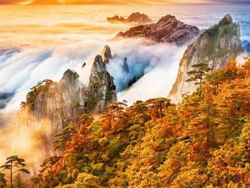 五彩黃山